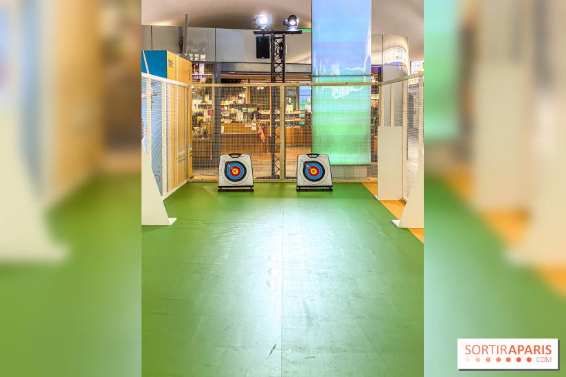 JO de Paris 2024 : animations sportives Stadium RATP à la station Auber - IMG 9277