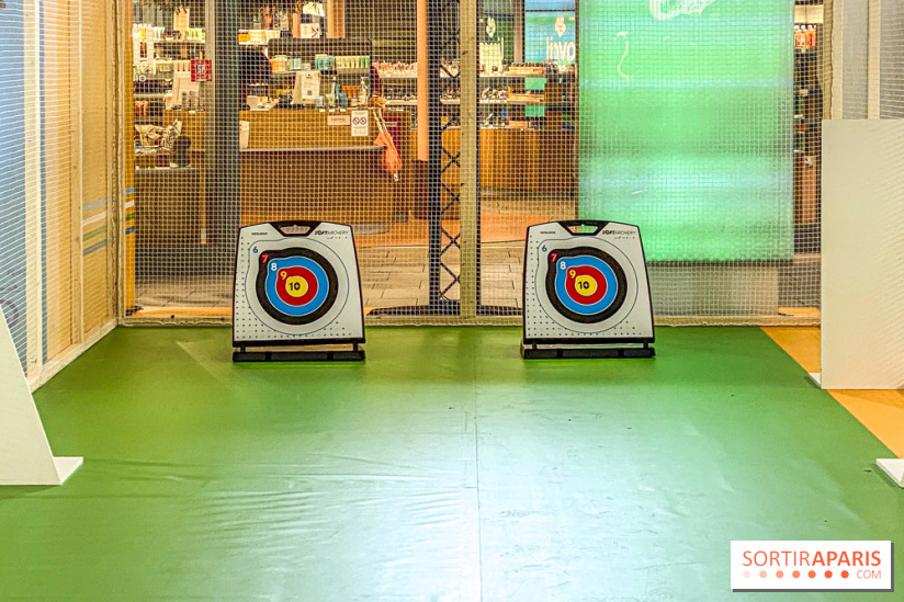 JO de Paris 2024 : animations sportives Stadium RATP à la station Auber - IMG 9278