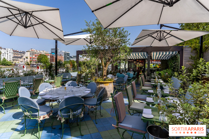 La Plage Parisienne, restaurant et terrasse en bord de Seine Quai de Javel