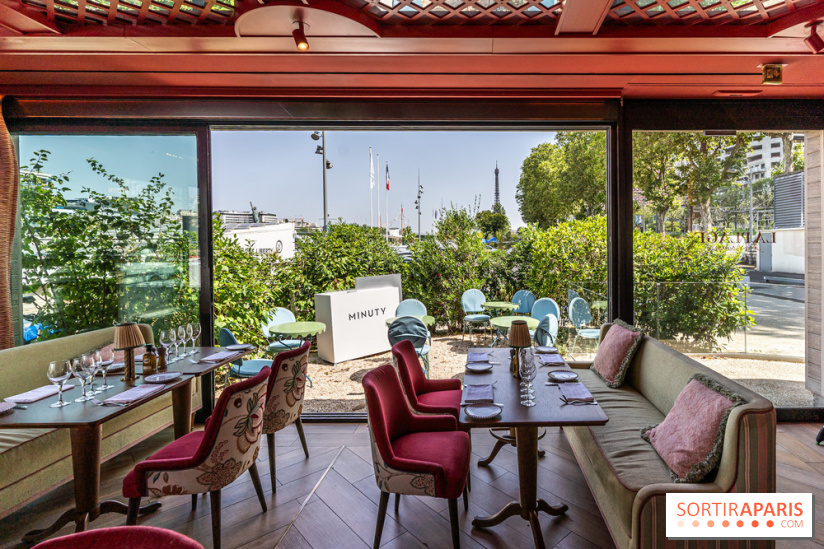 La Plage Parisienne, restaurant et terrasse en bord de Seine Quai de Javel