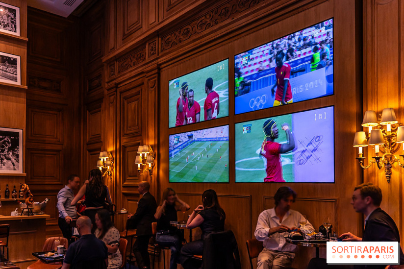 Le sport Bar du George V, le bar caché des JO Paris 2024 -  A7C0042