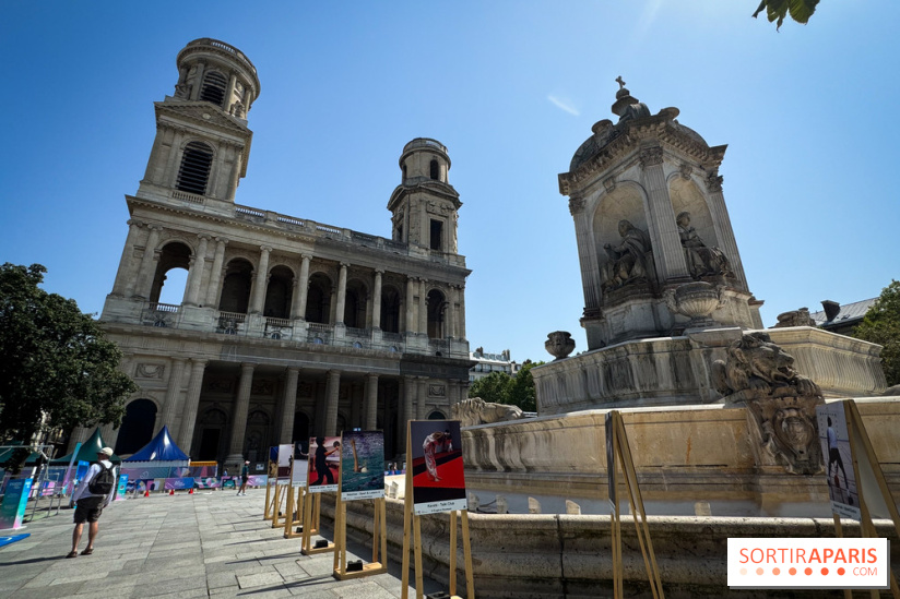 JO Paris 2024 : Fan zone Saint-Sulpice