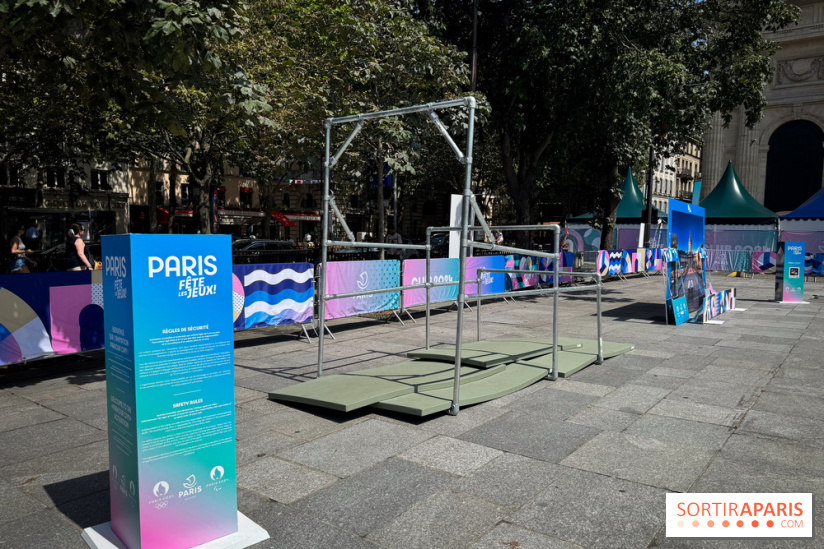 JO Paris 2024 : Fan zone Saint-Sulpice