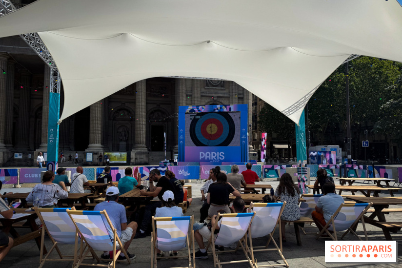 JO Paris 2024 : Fan zone Saint-Sulpice