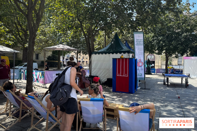 JO Paris 2024 : Fan zone Saint-Sulpice