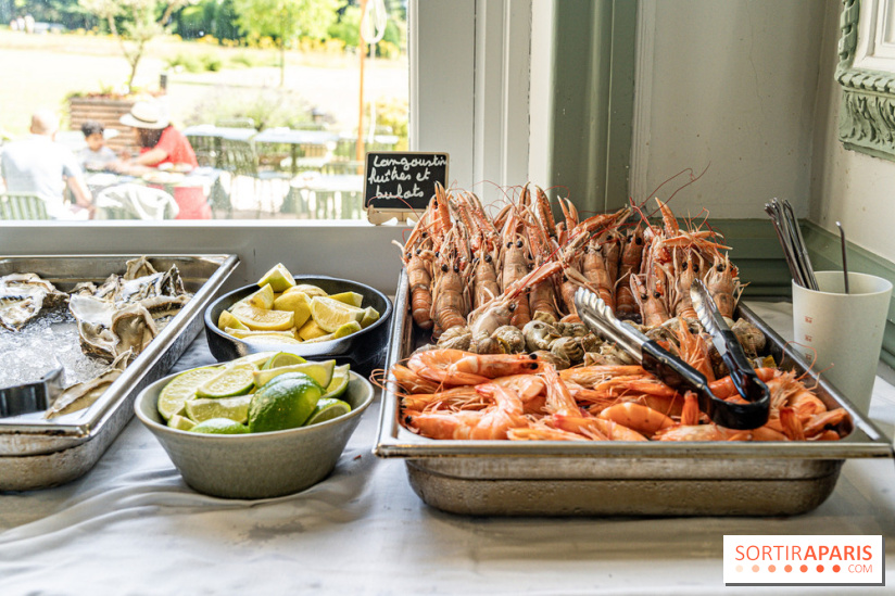 Le brunch à volonté exceptionnel de la Maison du Val à Saint-Germain-en-Laye dans les Yvelines - 78  -  crustacés