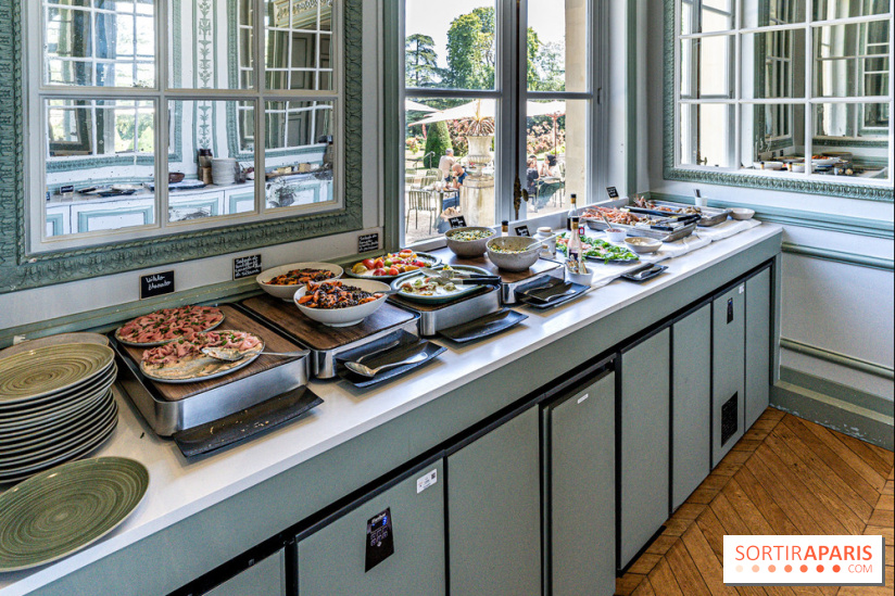 Le brunch à volonté exceptionnel de la Maison du Val à Saint-Germain-en-Laye dans les Yvelines - 78  -  buffet