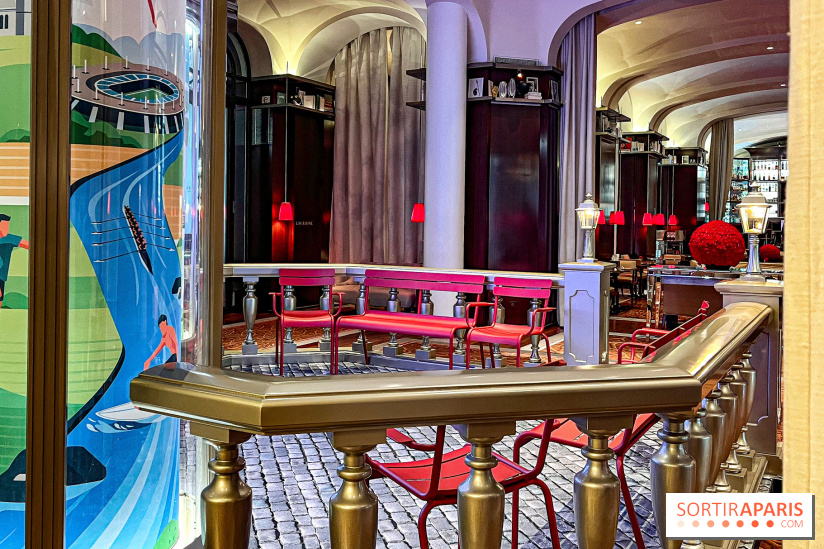 La fan zone élégante du Royal Monceau pour les JO de Paris 2024
