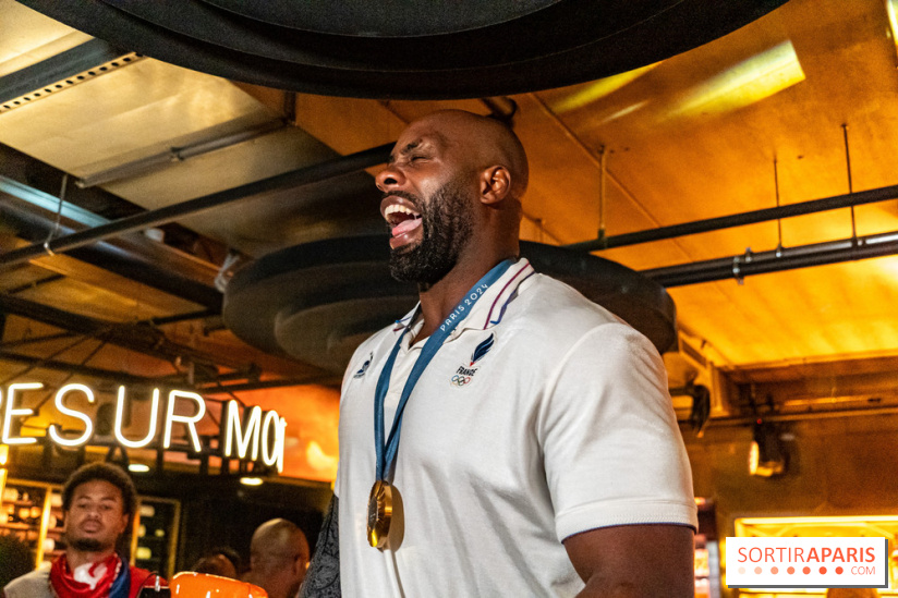 Teddy Riner fête sa 3e médaille d'or olympique à Paris -  judo