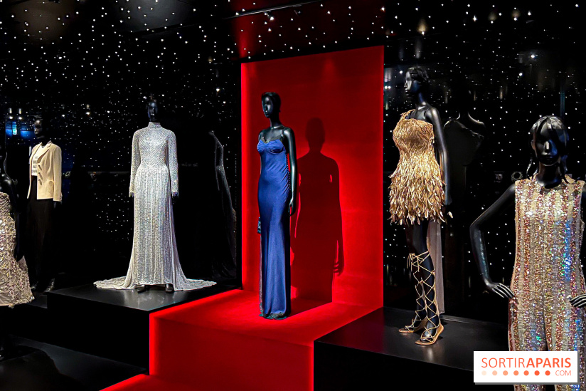 JO paris 2024 : Les tenues de scène de Lady Gaga, Aya Nakamura et Céline Dion exposées à la Galerie Dior  - image00033