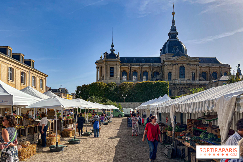 Les Saveurs du Potager du Roi à Versailles : marché de fruits & légumes, expositions et animations