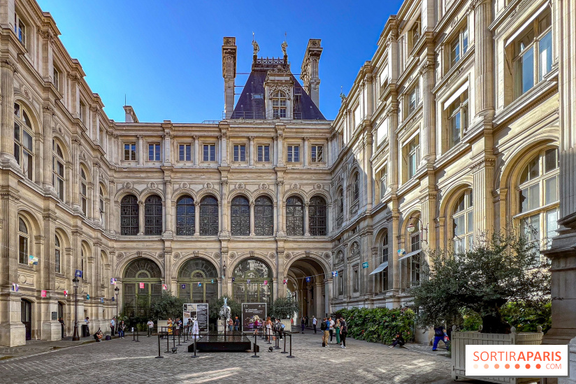 ZEUS, cheval métallique de la cérémonie d'ouverture des JO de Paris 2024 à l'Hôtel de Ville - image00007