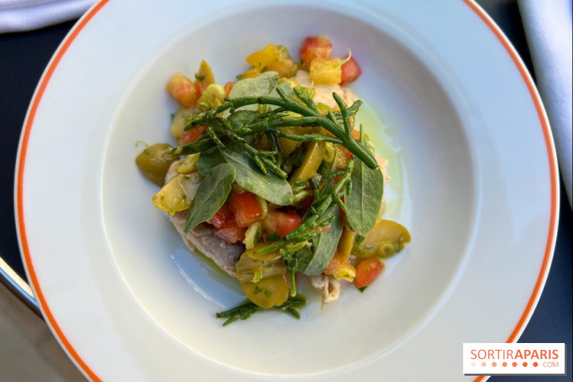 Super Huit - Thon blanc, tomates, salicorne