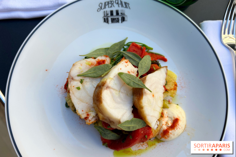 Super Huit - Lotte, poivrons, guindillas