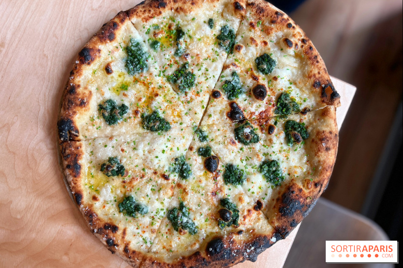 Oobatz - Pizza épinards ail