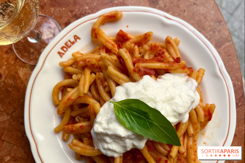 Adela - Pâtes tomates cerises et stracciatella