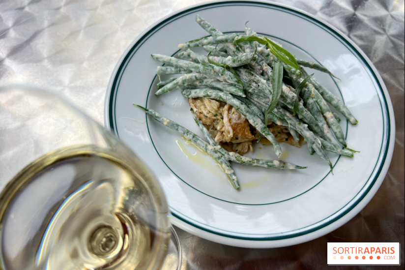 Le Cornichon - Poulet rôti, haricots verts