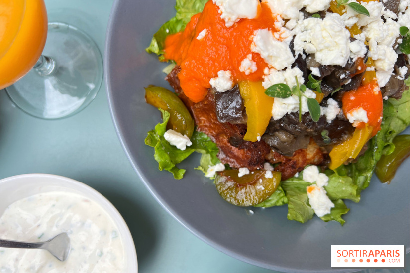 Café Mirabelle - Pain perdu légumes