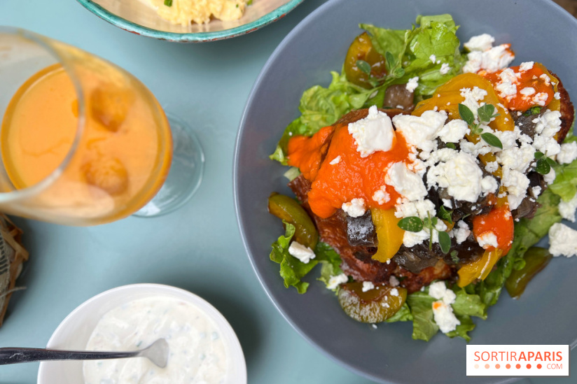 Café Mirabelle - Pain perdu légumes