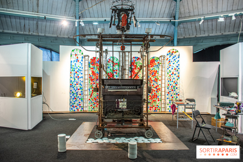 Exposition L'Electromécanomaniaque de Gilbert Peyre à la Halle Saint Pierre - DSC 1065