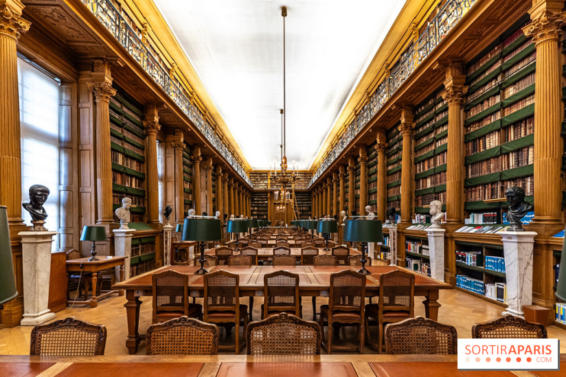 La bibliothèque Mazarine à l'Institut de France - les photos  -  A7C2100 HDR