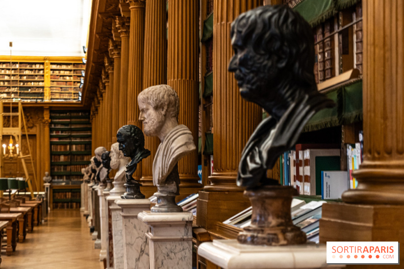 La bibliothèque Mazarine à l'Institut de France - les photos  -  A7C2122 HDR