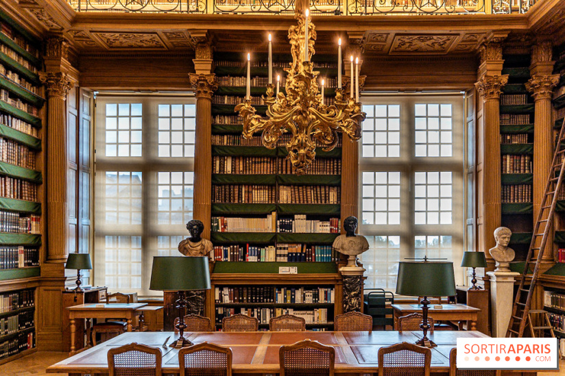 La bibliothèque Mazarine à l'Institut de France - les photos  -  A7C2106