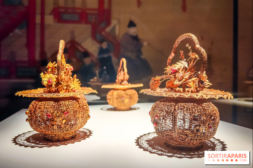 L'or des Ming, l'exposition luxueuse du musée Guimet se dévoile  - IMG20240917172706