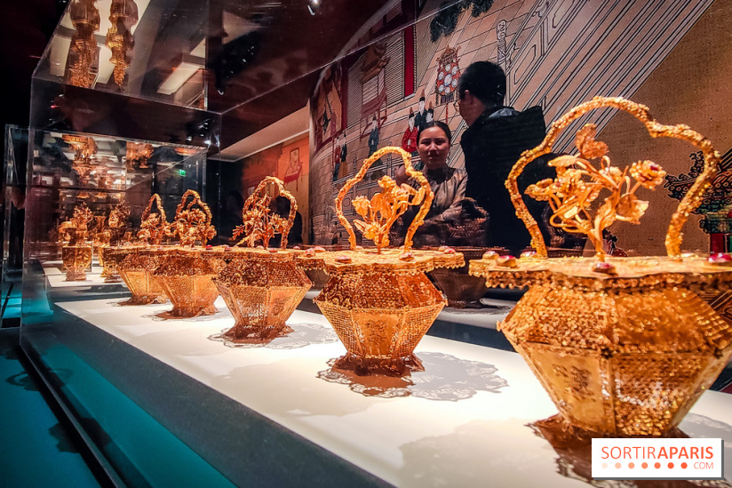 L'or des Ming, l'exposition luxueuse du musée Guimet se dévoile  - IMG20240917172909
