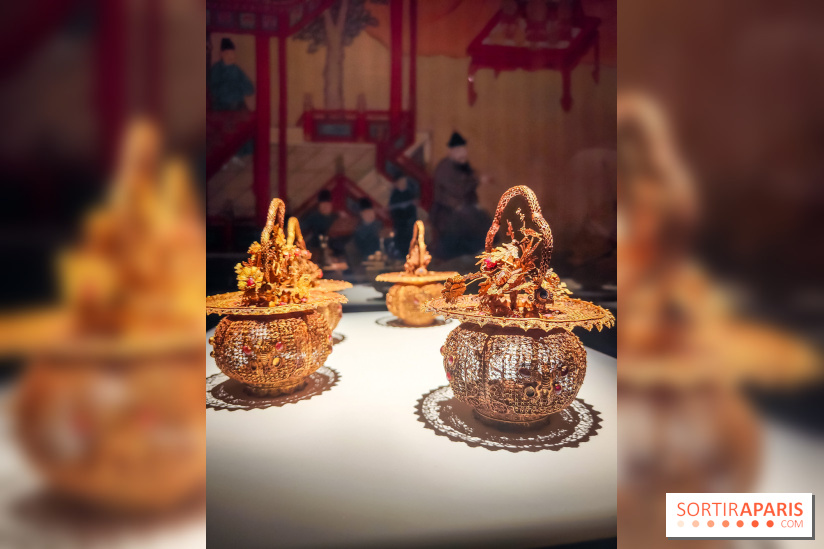 L'or des Ming, l'exposition luxueuse du musée Guimet se dévoile  - IMG20240917172710