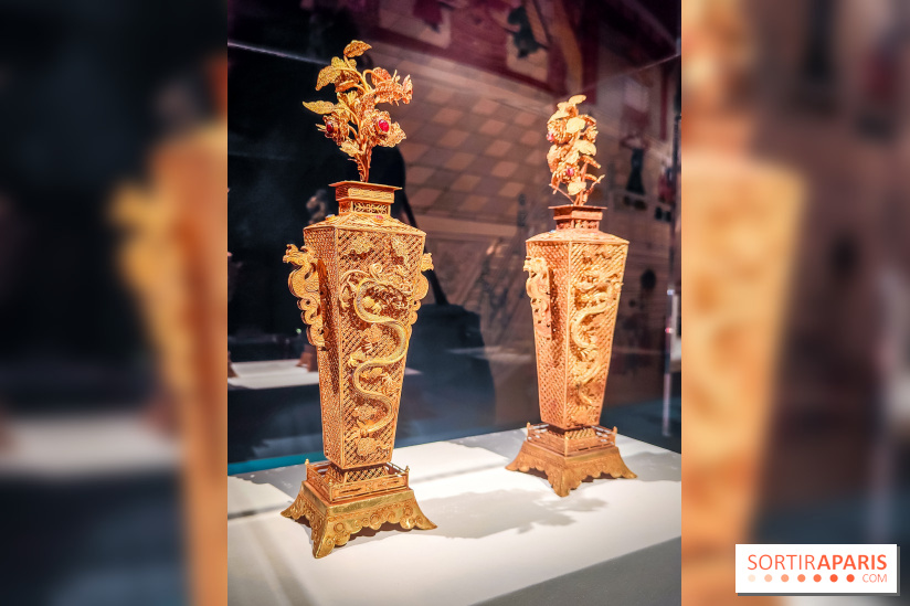 L'or des Ming, l'exposition luxueuse du musée Guimet se dévoile  - IMG20240917173030