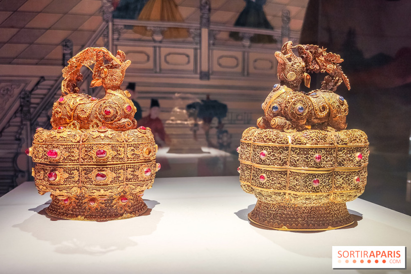 L'or des Ming, l'exposition luxueuse du musée Guimet se dévoile  - IMG20240917172741