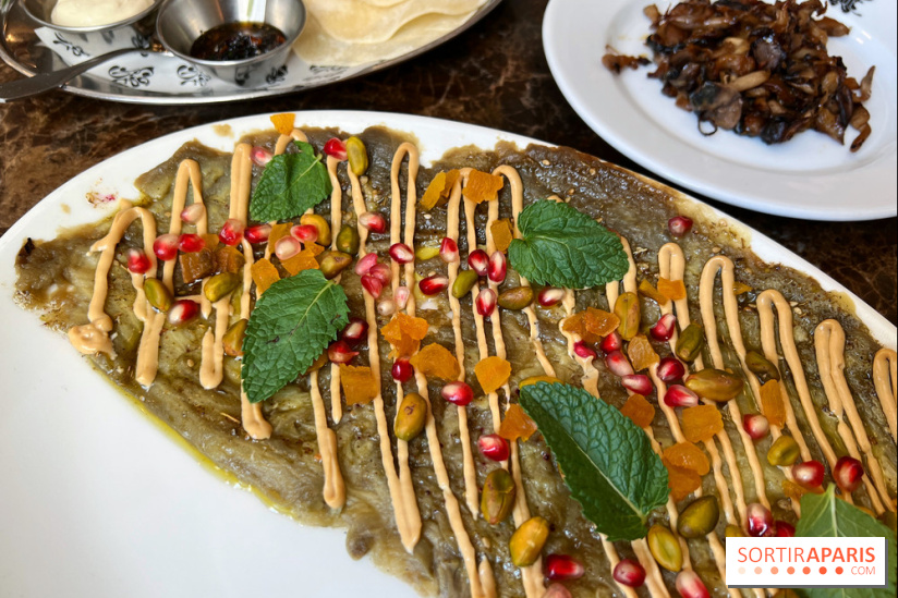 Faubourg Daimant - Carpaccio d'aubergines brûlées