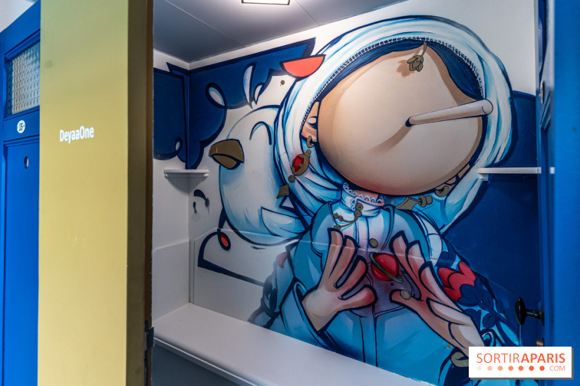 Les cabines de 70 artistes street-art à Molitor, 2e édition internationale - photos -  A7C2664