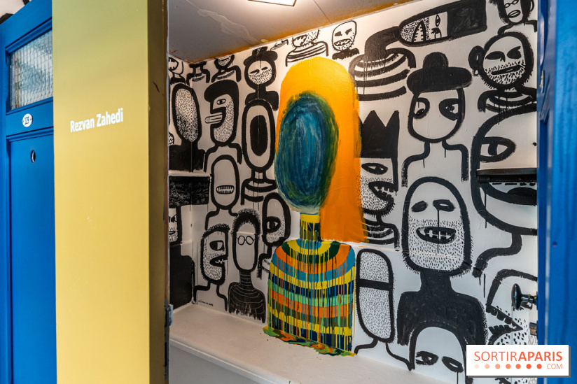 Les cabines de 70 artistes street-art à Molitor, 2e édition internationale - photos -  A7C2670