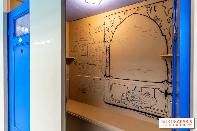 Les cabines de 70 artistes street-art à Molitor, 2e édition internationale - photos -  A7C2673