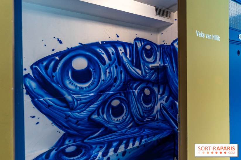 Les cabines de 70 artistes street-art à Molitor, 2e édition internationale - photos -  A7C2686