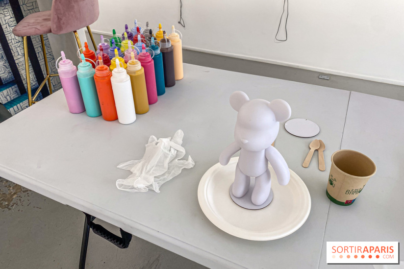 Ateliers de Paint Pouring à la galerie Goldshteyn-Saatort, à deux pas du Louvre - IMG 8429