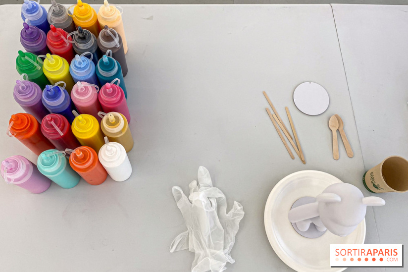 Ateliers de Paint Pouring à la galerie Goldshteyn-Saatort, à deux pas du Louvre - IMG 8437