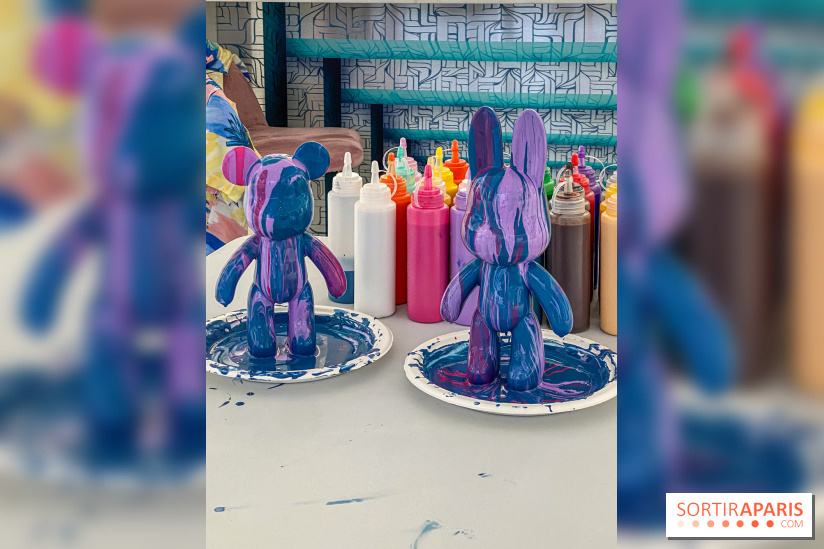 Ateliers de Paint Pouring à la galerie Goldshteyn-Saatort, à deux pas du Louvre - IMG 8441