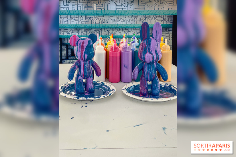 Ateliers de Paint Pouring à la galerie Goldshteyn-Saatort, à deux pas du Louvre - IMG 8442