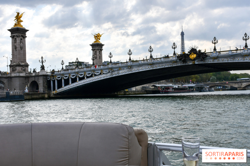 Une croisière privée en amoureux sur la Seine