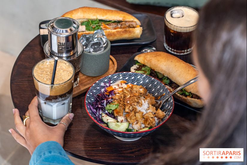 Phin Mi, le coffee shop vietnamien et banh mi Paris 5e -  A7C1775