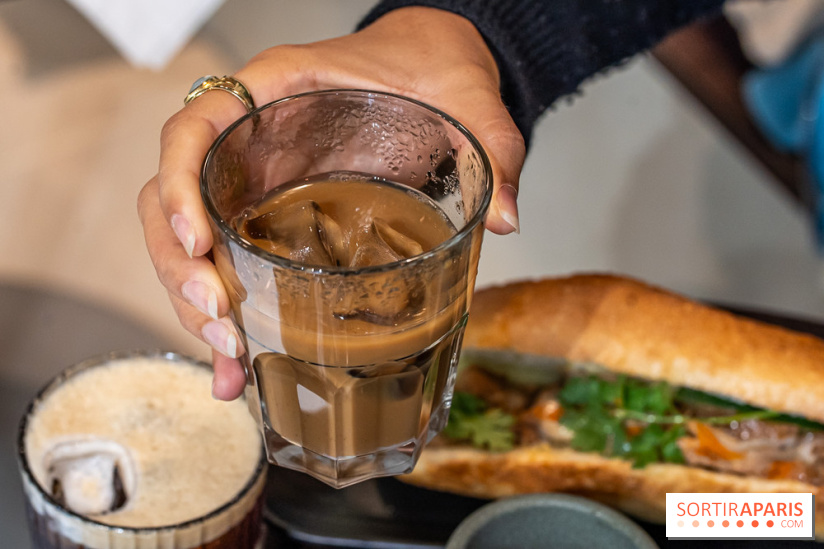 Phin Mi, le coffee shop vietnamien et banh mi Paris 5e -  ca phe sửa da