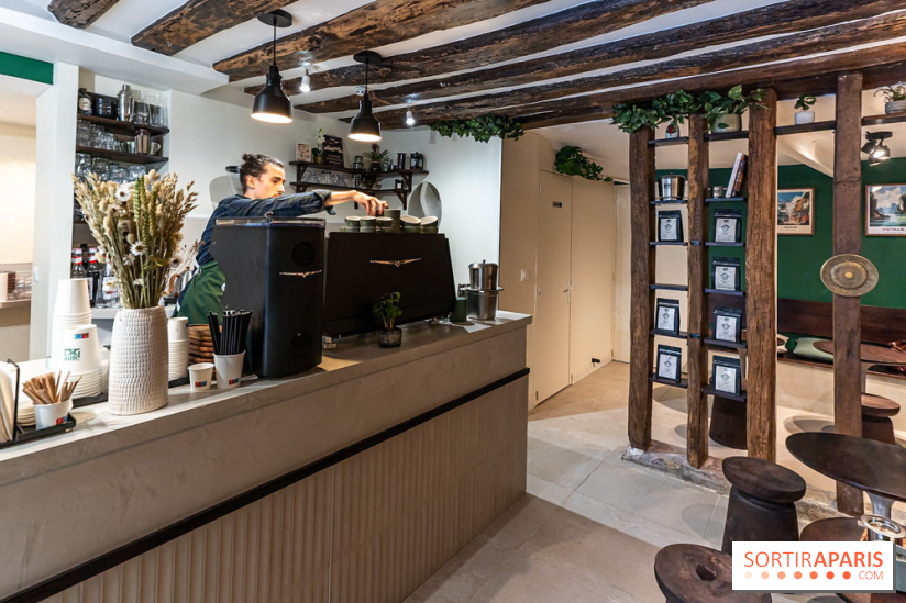 Phin Mi, le coffee shop vietnamien et banh mi Paris 5e -  salle