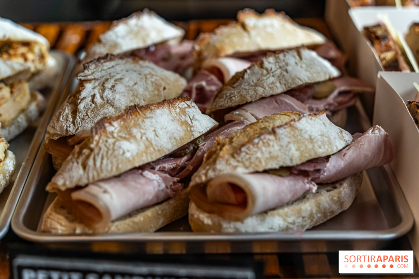 Petite Île Paris, la boulangerie franco-taiwannaise artisanale -  sandwich jambon beurre