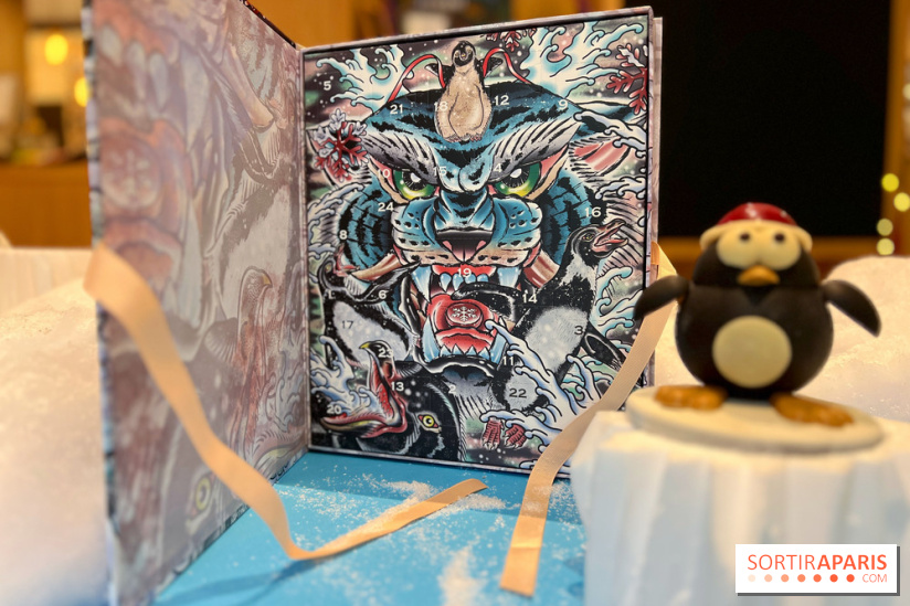 Chocolats de Noël et calendrier de l'Avent 2024 d'Edwart Chocolatier