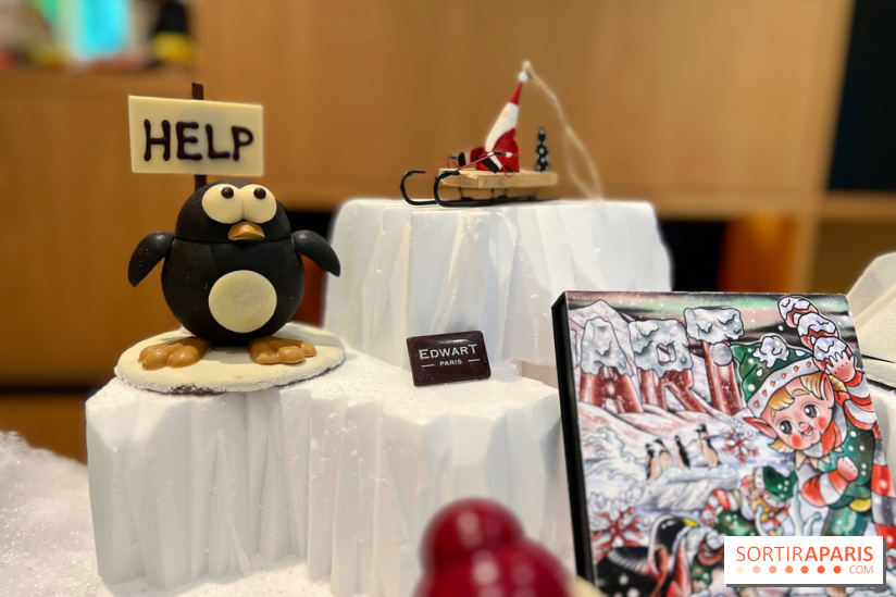 Chocolats de Noël et calendrier de l'Avent 2024 d'Edwart Chocolatier