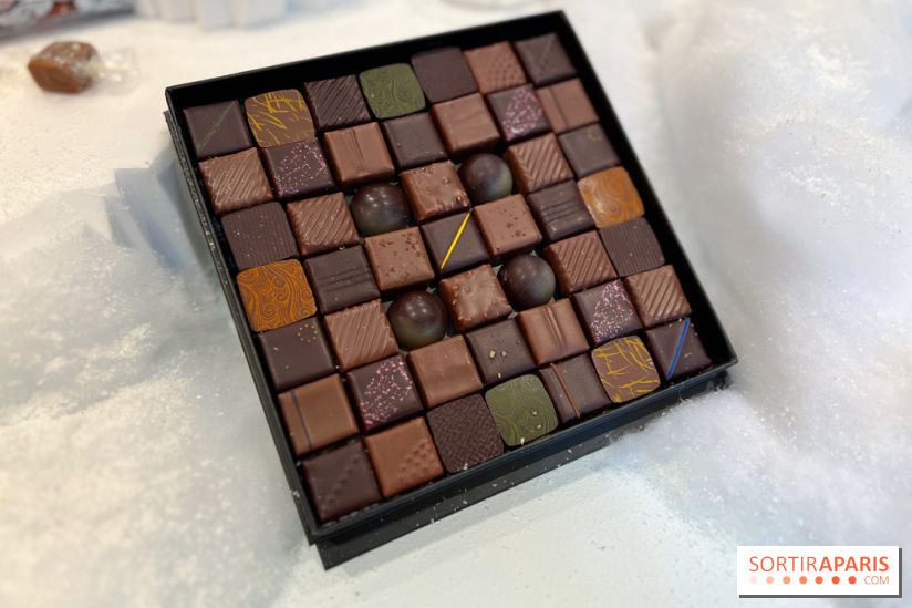 Chocolats de Noël et calendrier de l'Avent 2024 d'Edwart Chocolatier