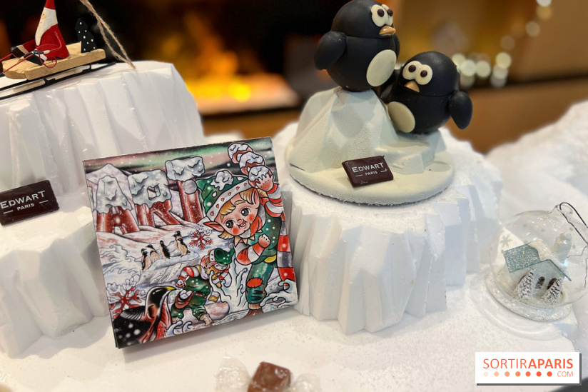 Chocolats de Noël et calendrier de l'Avent 2024 d'Edwart Chocolatier
